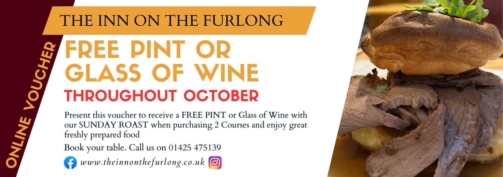 Sunday Drink Voucher Sunday Drink Voucher