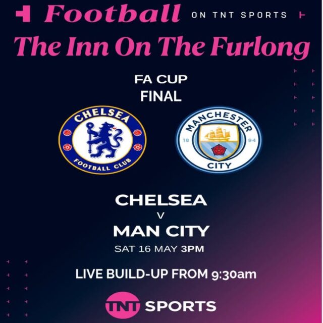 Watch the FA Cup Final LIVE at The Inn On The Furlong Ringwood tomorrow Saturday between Chelsea and Man City with coverage shown ALL DAY up to kick off at 3PM. Live in Surround Sound and HD across 10 TV's.

Following on in the evening we have our popular all request Disco until late
