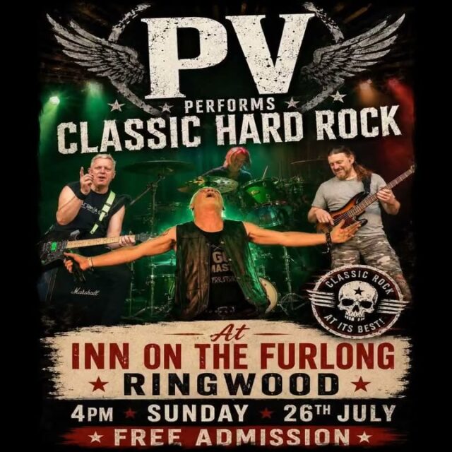Are you ready for a Sunday to remember!! PV Hard Rock Band return to us TOMORROW from 4pm until 7pm .... Over 12 years since they've performed with us here at The Inn On The Furlong ... Don't miss out on this opportunity to watch them LIVE OUTSIDE in the Courtyard

#furlongmusic #furlongevents